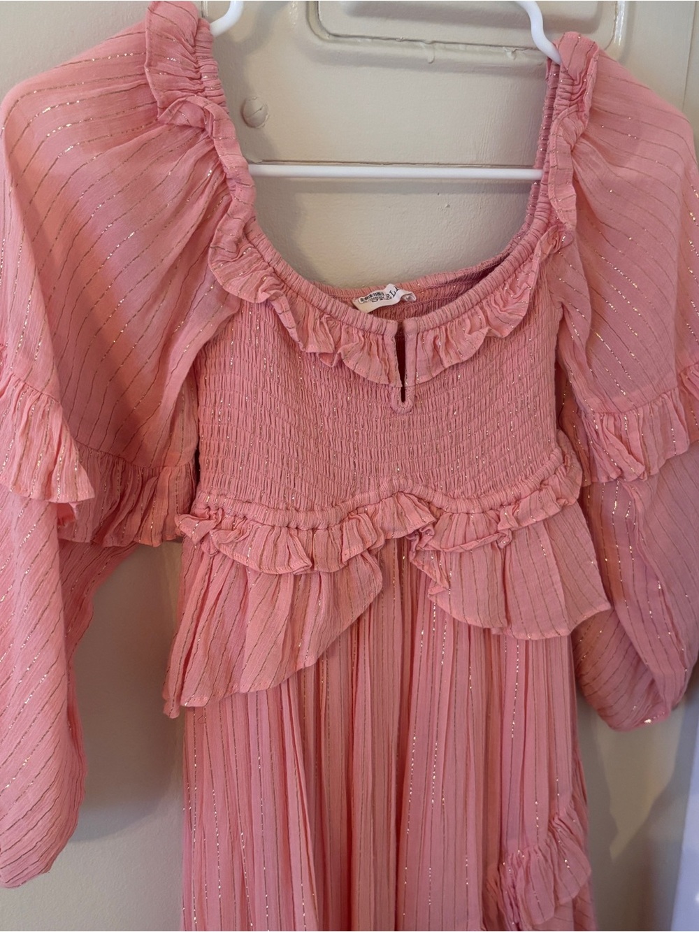 Spell Clementine Mermaid Off-Shoulder Ruffle Maxi Dress - Picture 5 of 13
